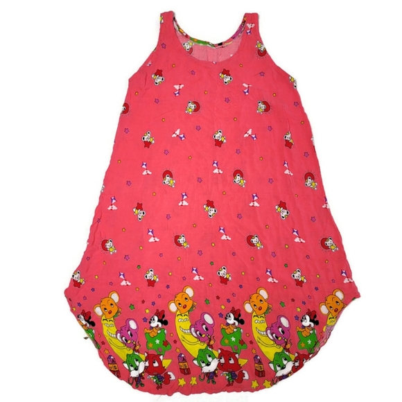 Minnie mouse and characters mini dress / night gown character fun cute. - Picture 1 of 5